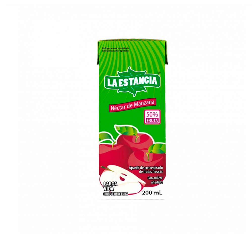 Néctar de manzana La Estancia (12 x 200 ml)2