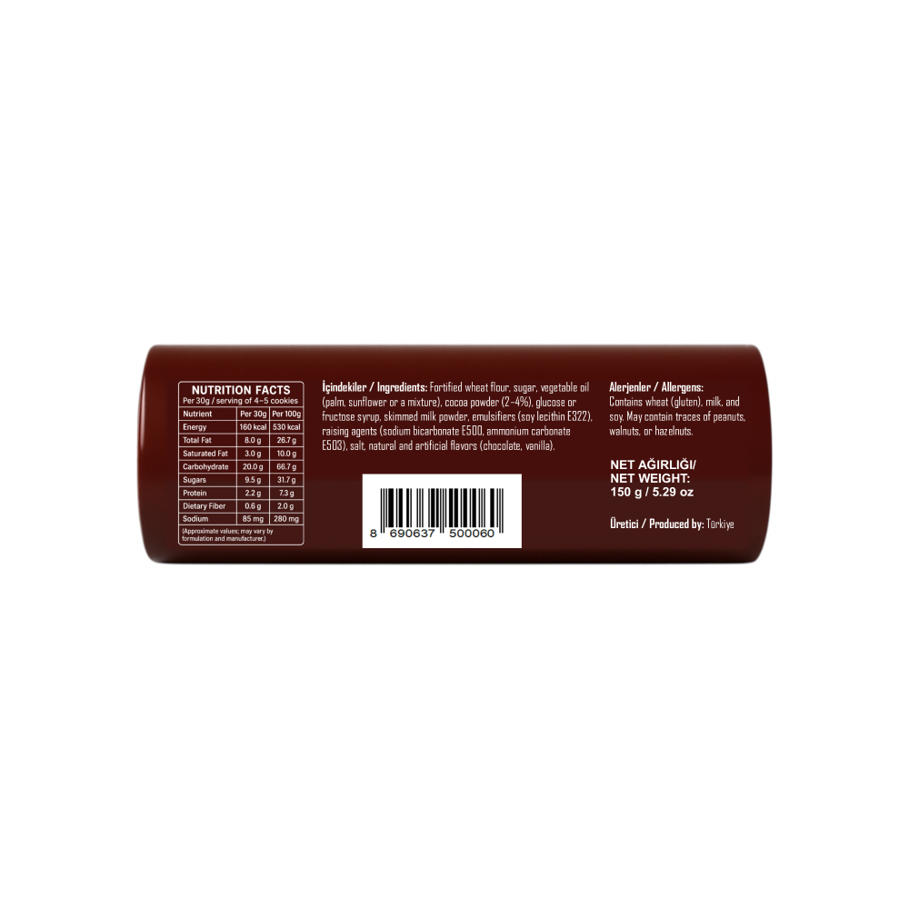 Galleta rellena sabor chocolate Dulce (150 g / 5. 29 oz)1
