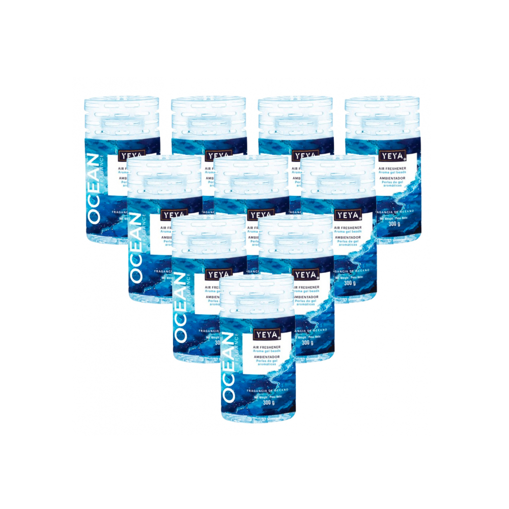 Ambientador con fragancia a océano yeya (10 x 300 g / 10. 5 oz)