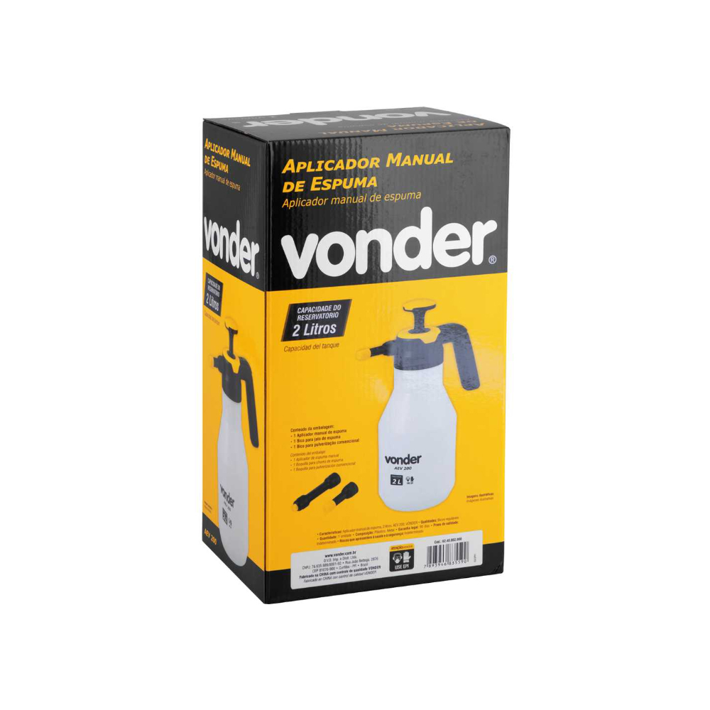 Aplicador manual de espuma Vonder AEV200 (2 l)3