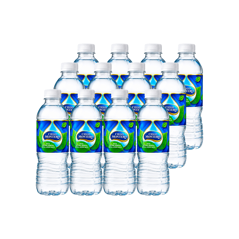 Agua mineral natural Ciego Montero (12 x 500 ml)