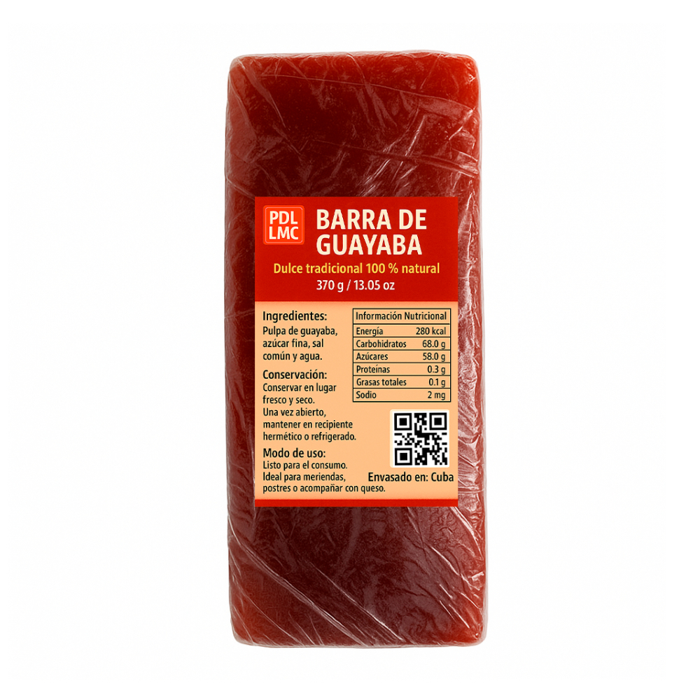 Barra de guayaba – dulce tradicional 100% natural (370 g / 13. 05 oz)1