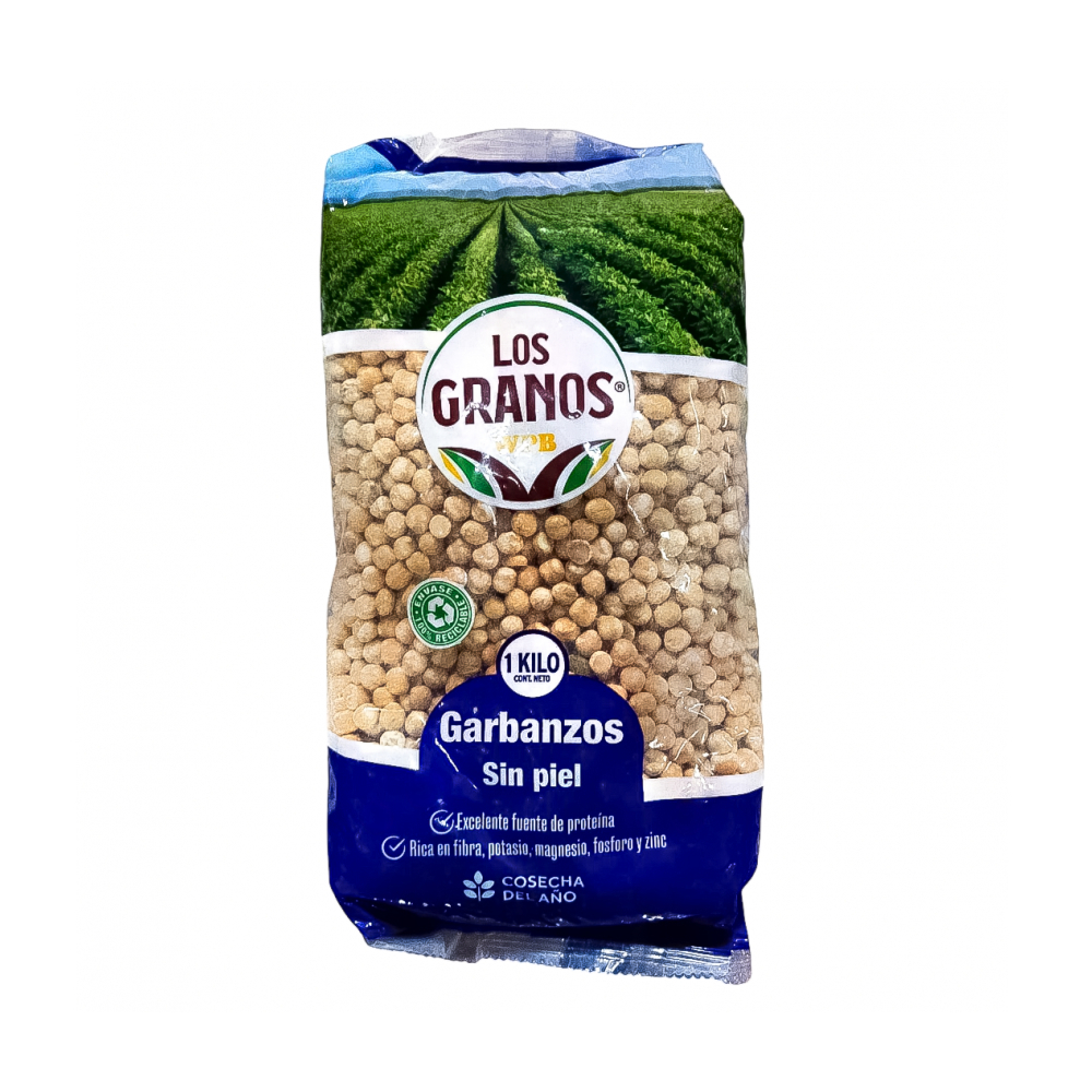 Garbanzos sin piel los granos (1 kg / 2. 2 lb)