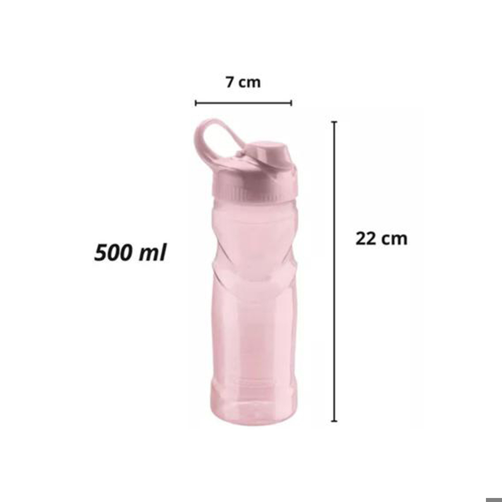 Botella deportiva de plástico de 500 ml SR91/551 Sanremo1