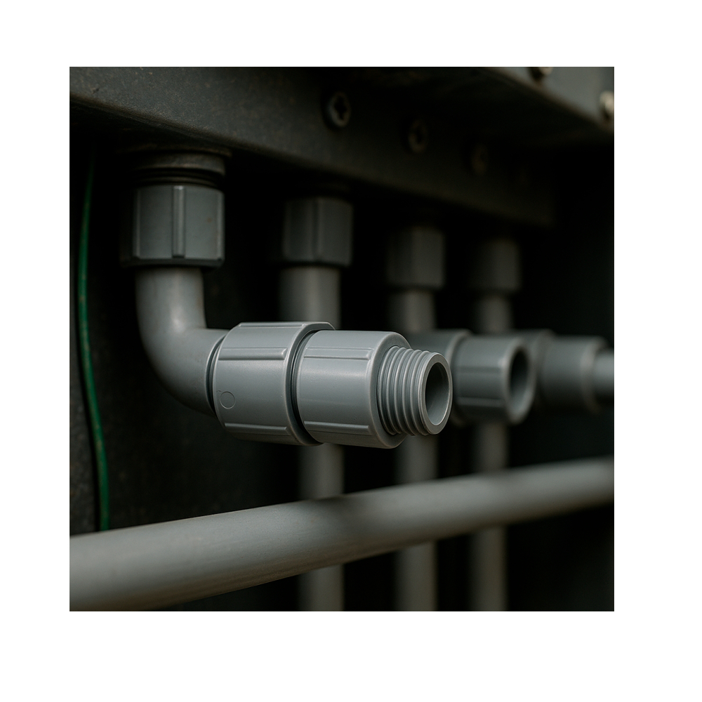 Adaptador de terminal macho de 1-1/4'' pvc Genérica4