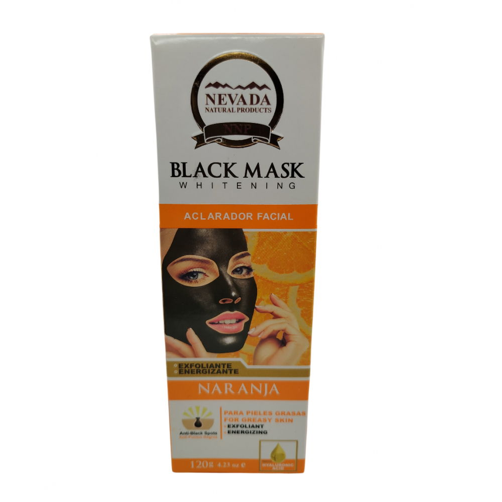 Aclarador facial -máscara- negra de naranja nnp (120 g / 4. 23 oz)0