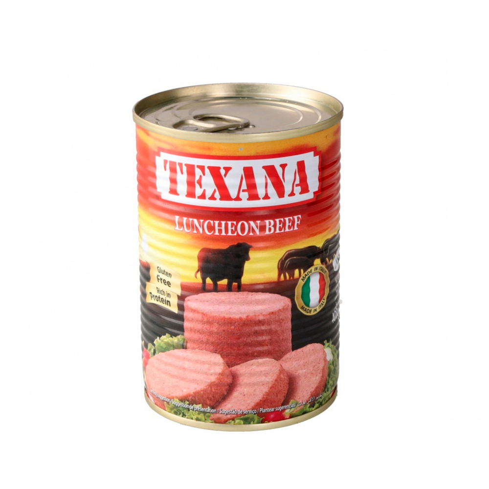 Carne de res enlatada tipo spam Texana (400 g / 14. 11 oz)4