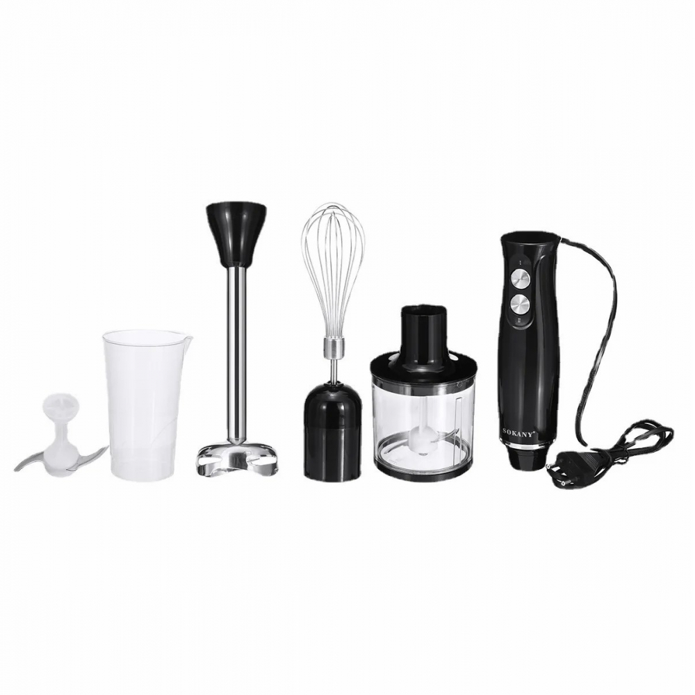 Batidora de mano 4 en 1 Sokany wk-1710-42