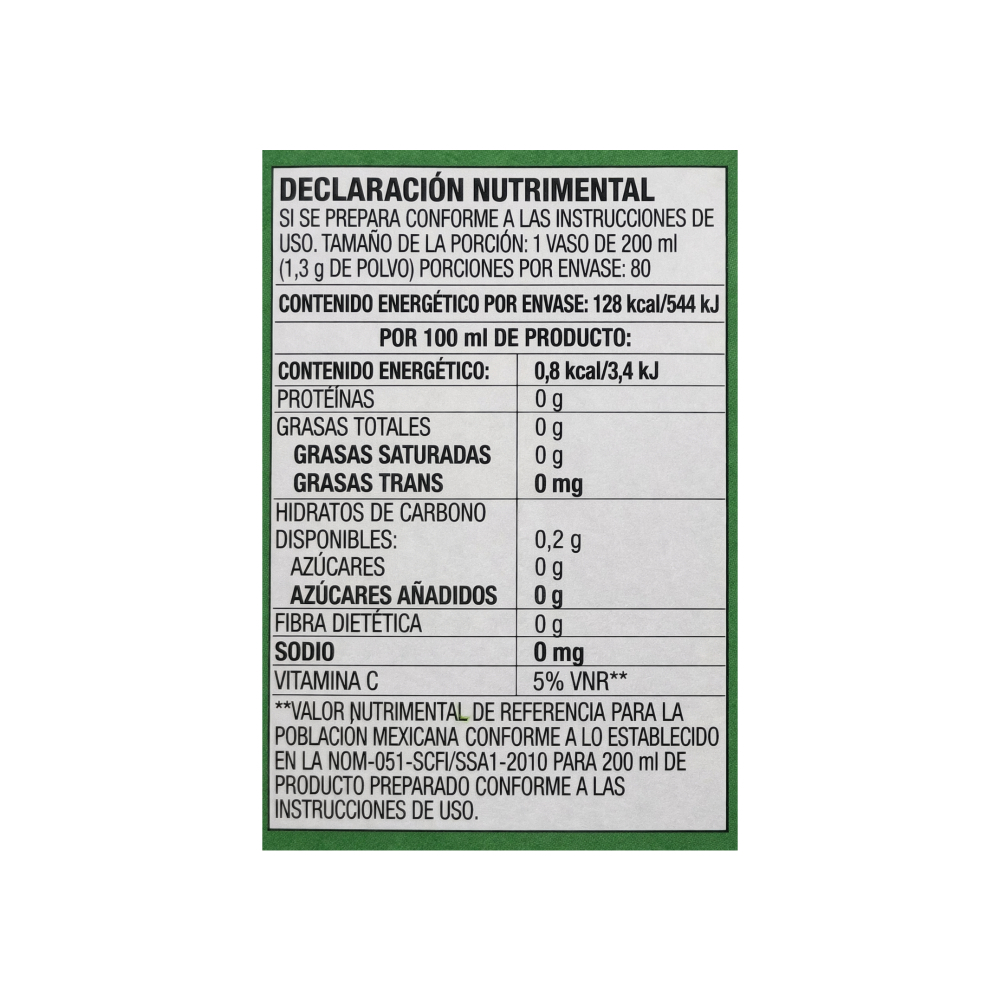 Refresco instantáneo sabor naranja Zuko (13 g)3