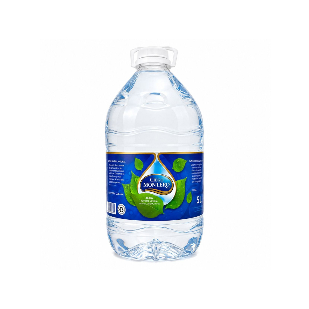 Agua mineral natural Ciego Montero (5000 ml)