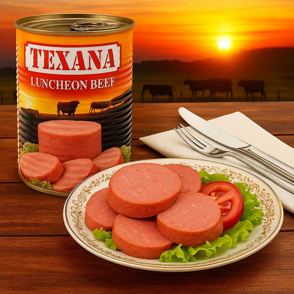 Carne de res enlatada tipo spam Texana (400 g / 14. 11 oz)3