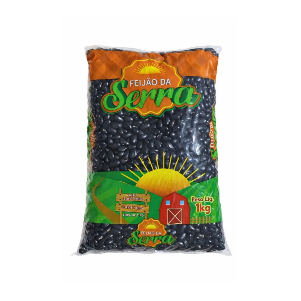 Frijoles negros Serra (1 kg / 2. 2 lb)0
