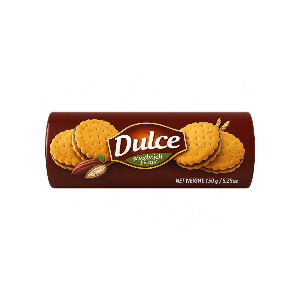 Galleta rellena sabor chocolate Dulce (150 g / 5. 29 oz)4