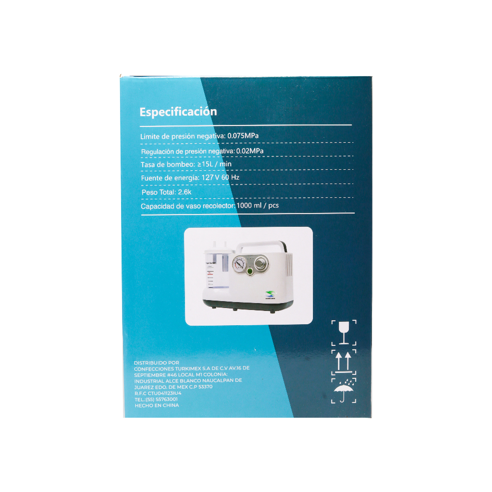 Aspirador de secresiones portátil Super Confort sc-NB0044
