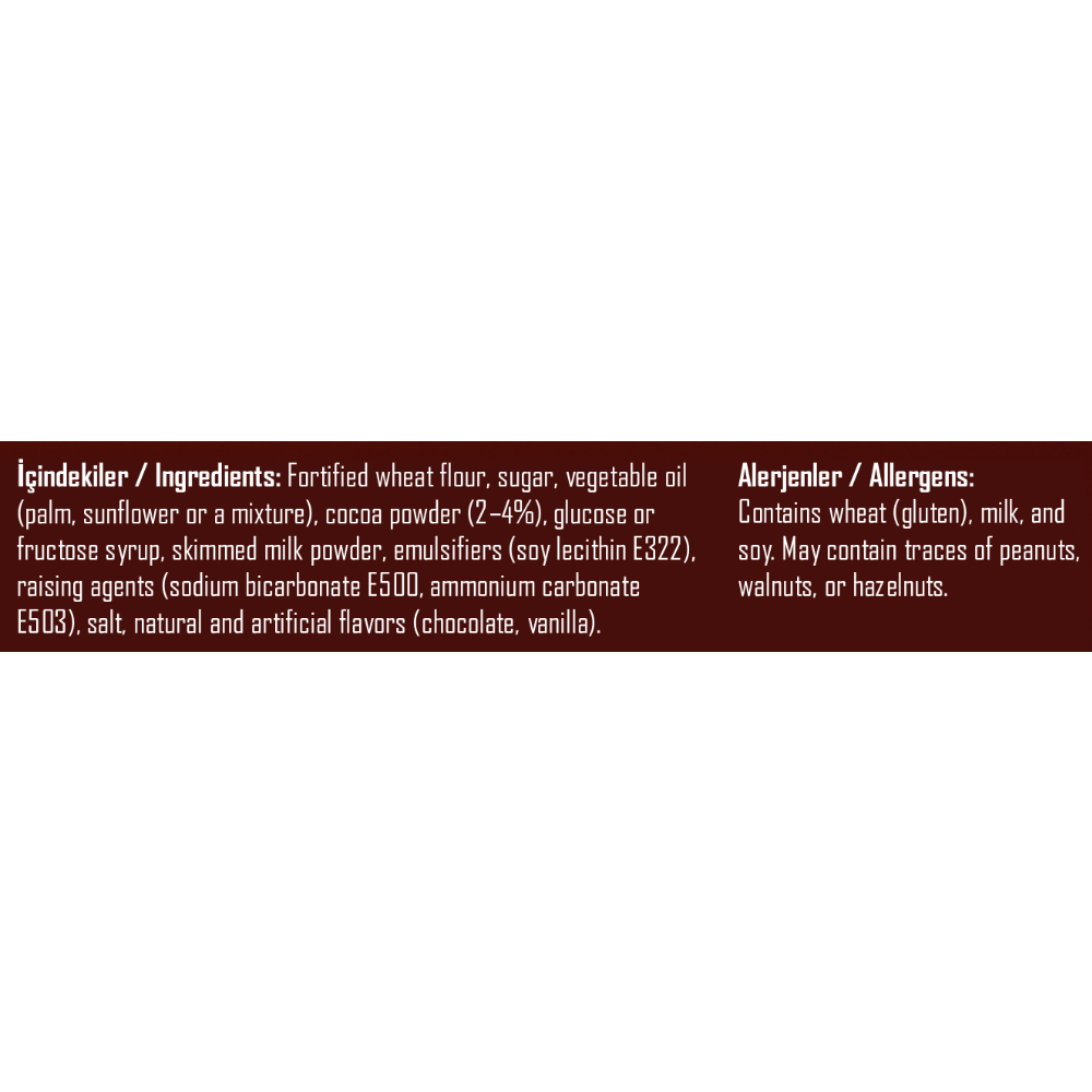 Galleta rellena sabor chocolate Dulce (150 g / 5. 29 oz)2