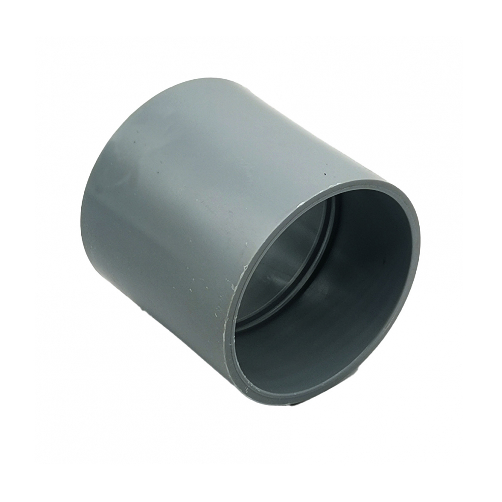 Acoplamiento de tope central de 1'' pvc Malu5