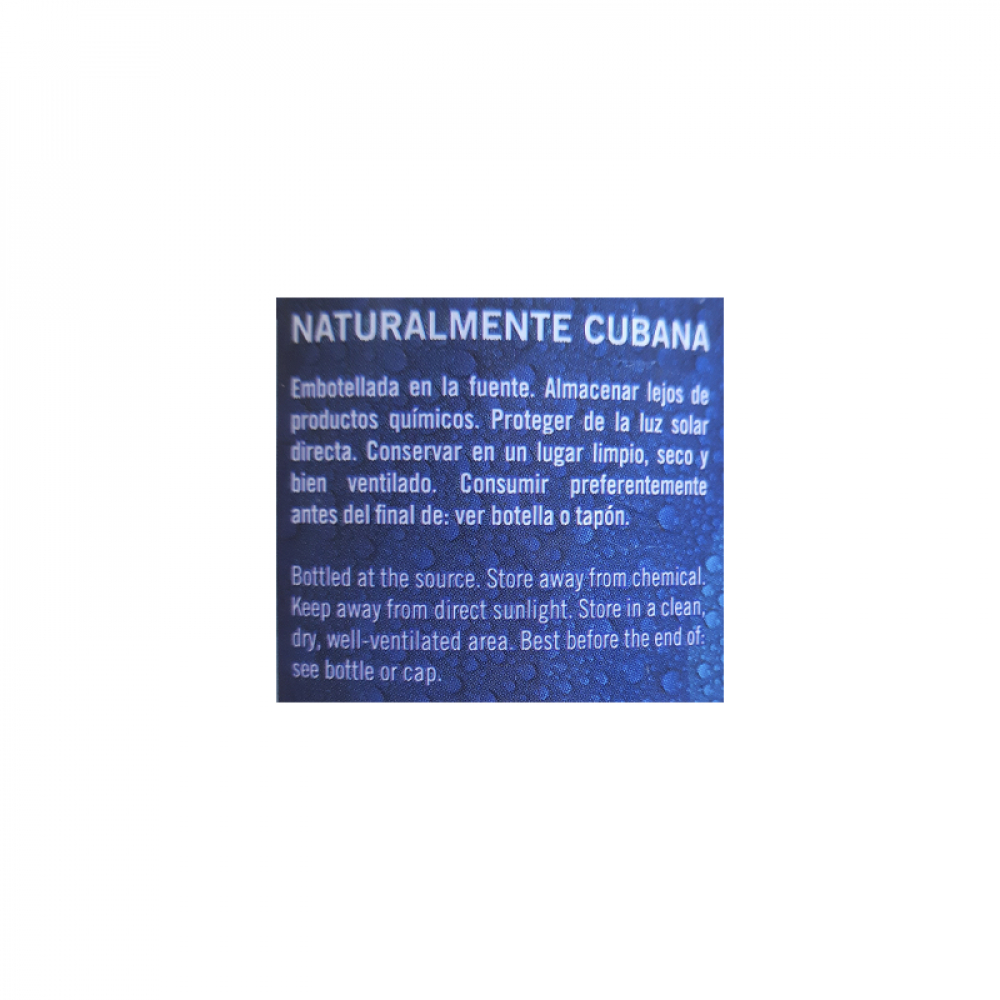 Agua mineral natural Ciego Montero (500 ml)4