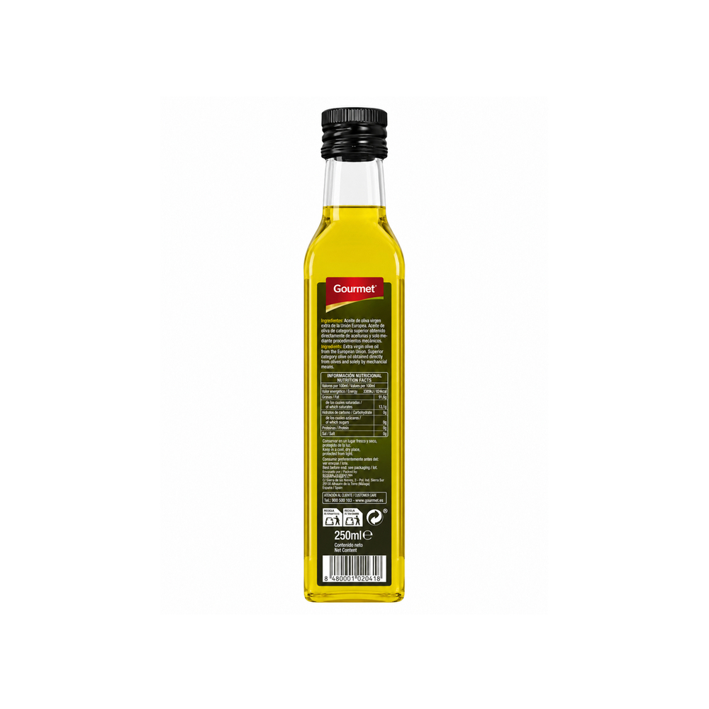 Aceite de oliva Gourmet (250 ml / 8. 5 oz)1