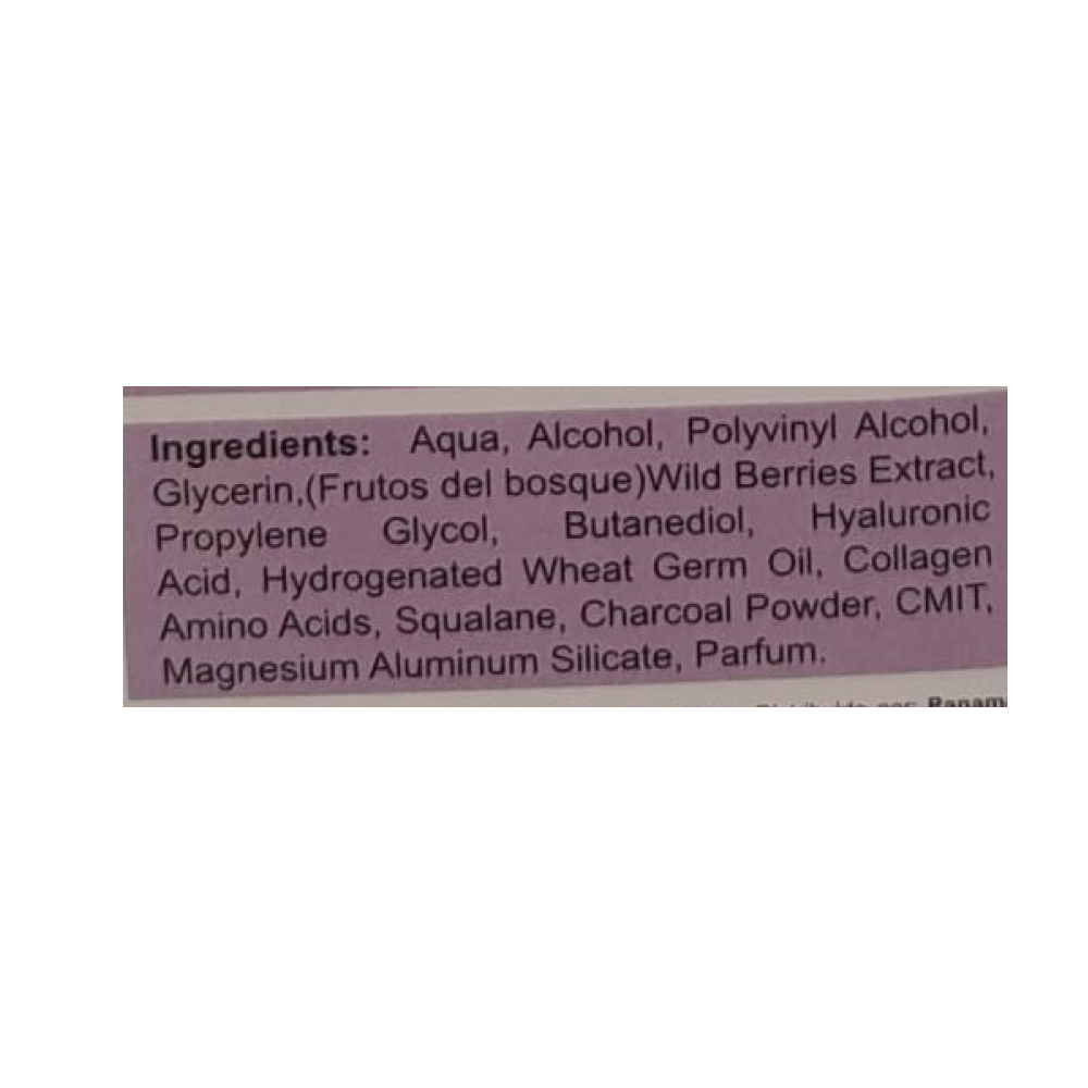 Aclarador facial -máscara- negra con extracto de frutos del bosque nnp (120 g / 4. 23 oz)2