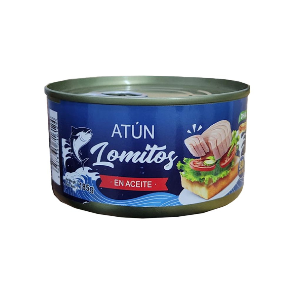 Atún lomitos en aceite Lucy (8 x 185 g / 6. 53 oz)4