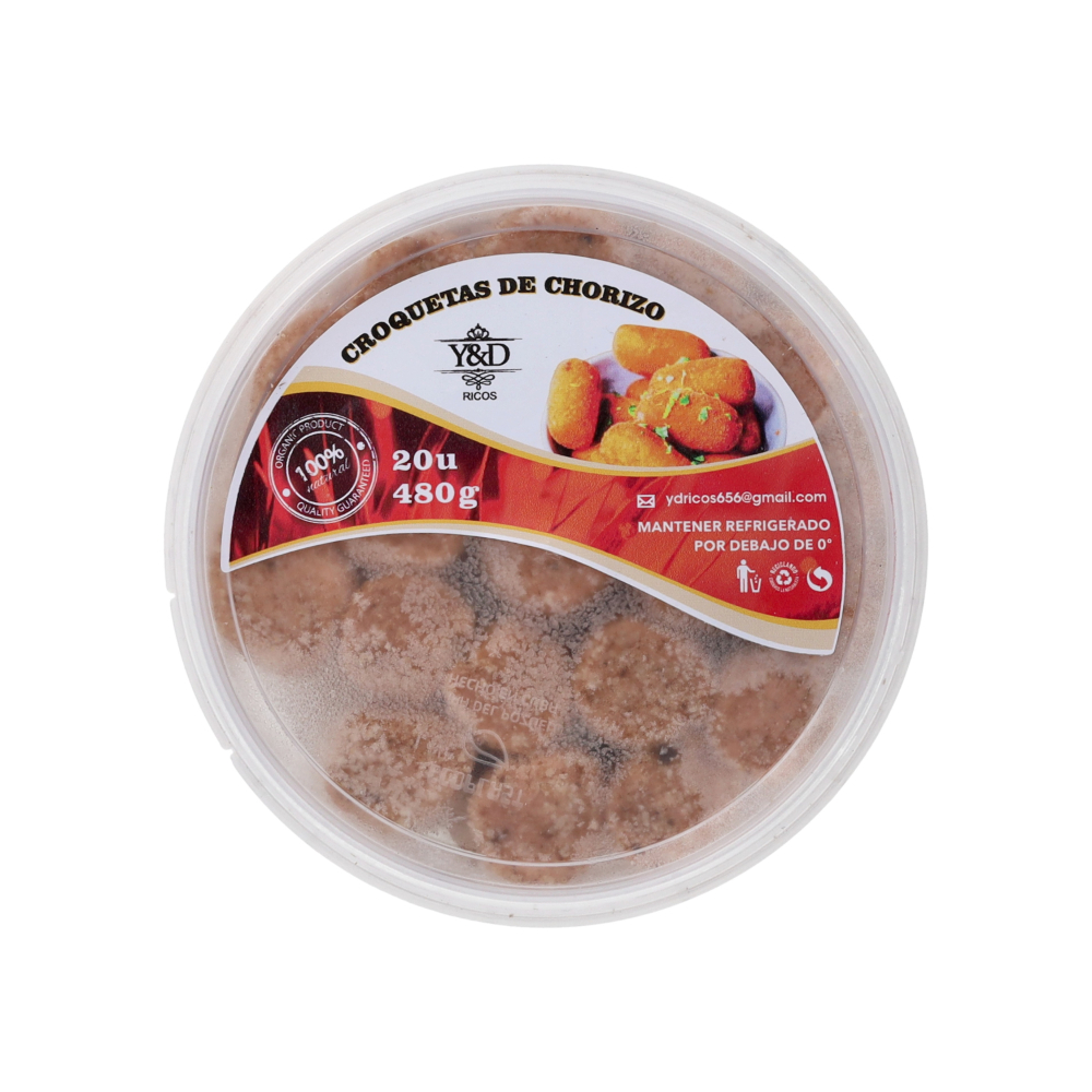Croquetas de chorizo y&d Ricos (480 g / 1. 05 lb)2