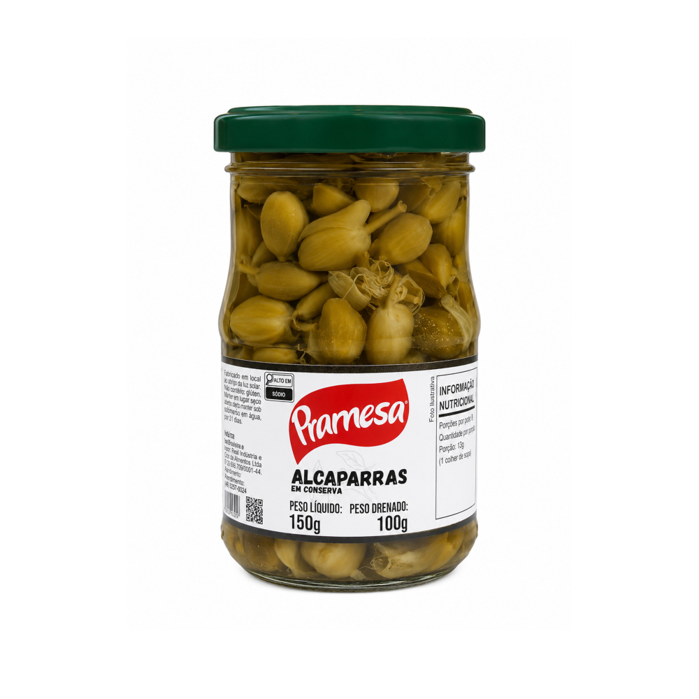 Alcaparras en conserva Pramesa (150 g / 5. 29 oz)