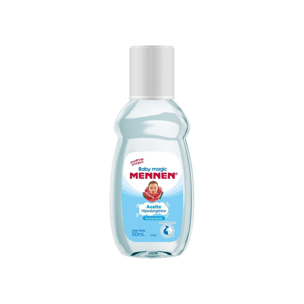 Aceite para bebés hipoalergénico Mennen (50 ml)2