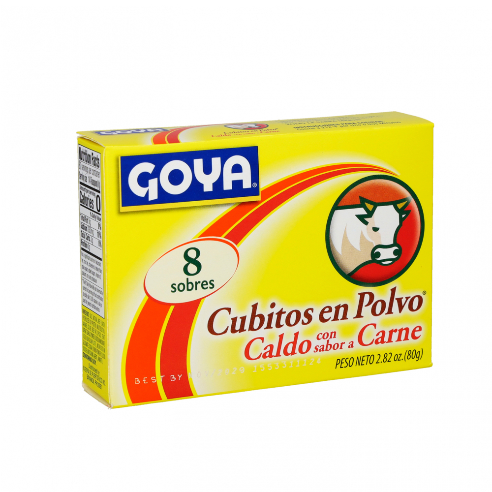 Caldo de res en polvo Goya (80 g / 2. 82 oz)